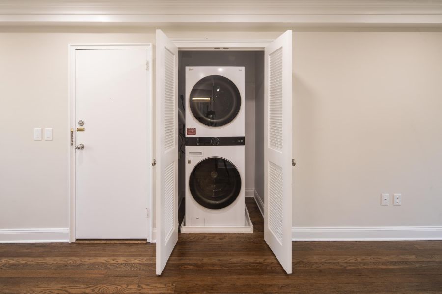 Leonia ManorPrimary Bedroom with Patio Windows