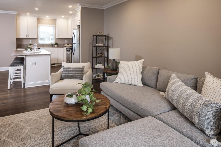 Linden ApartmentsPrimary Bedroom with Patio Windows