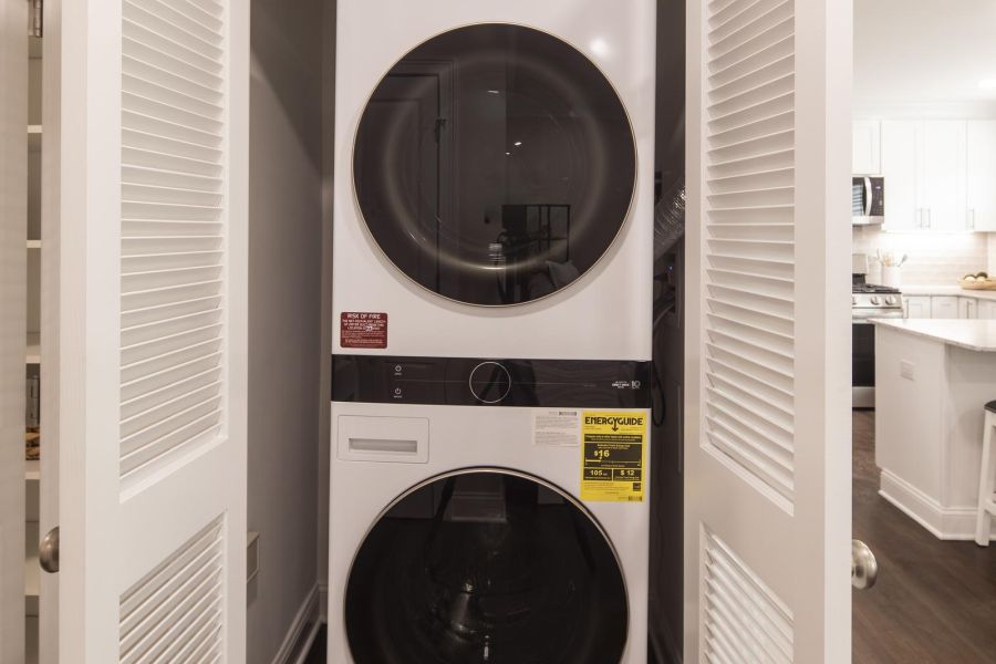 Linden ApartmentsPrimary Bedroom with Patio Windows