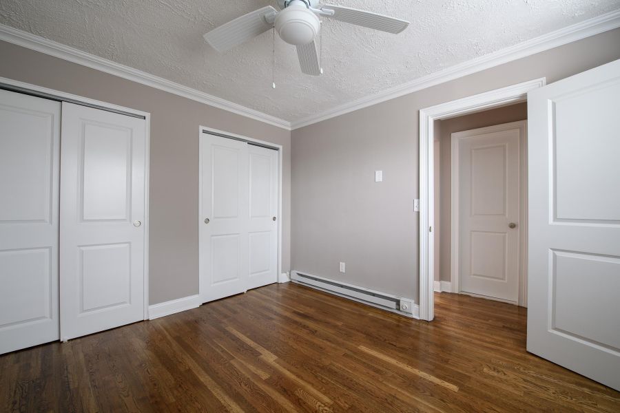 Villa Malta Modern Minimal Bathroom with Tub and Sink